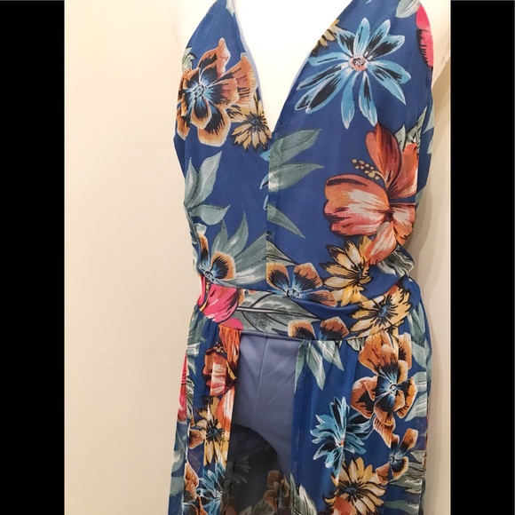 Blue Floral Maxi Dress✨✨ - Picture 2 of 3